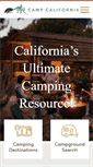 Mobile Screenshot of camp-california.com